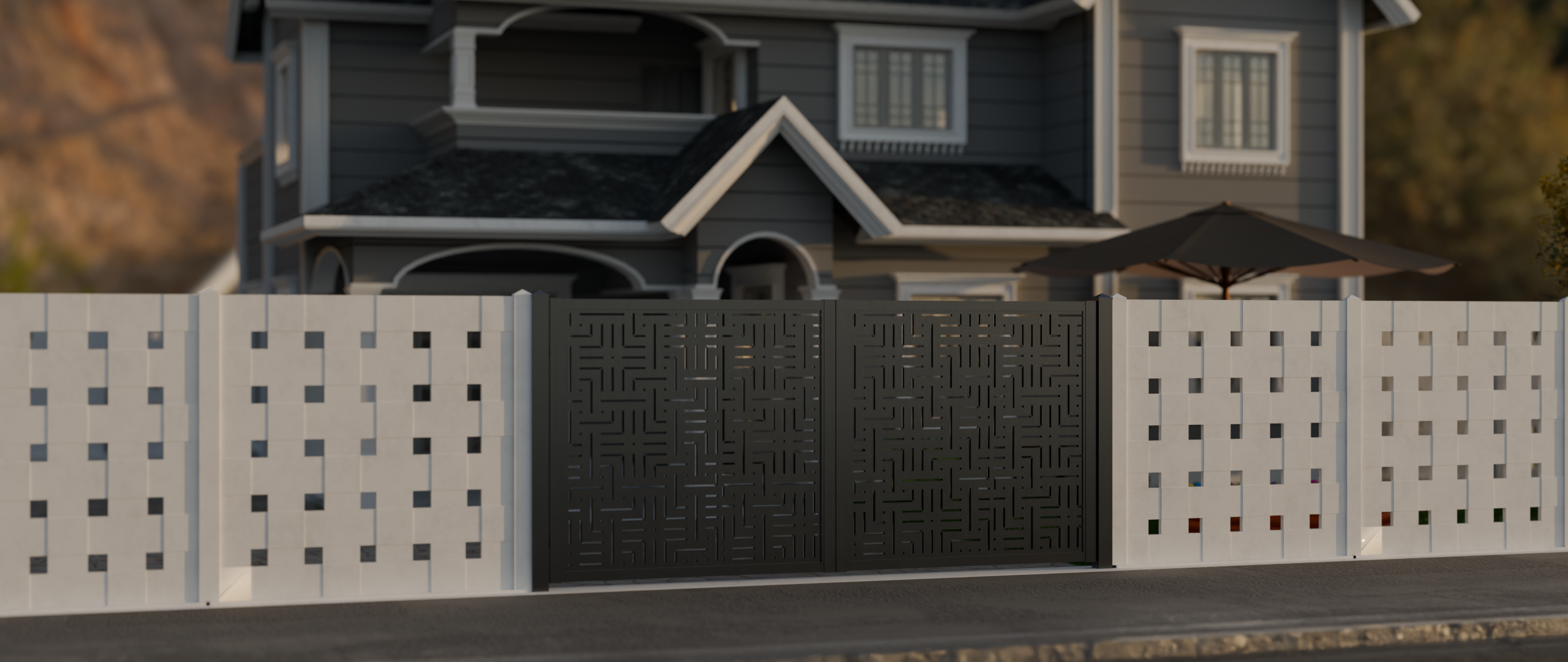 Poartă auto batantă din Bond TG-Bahamas