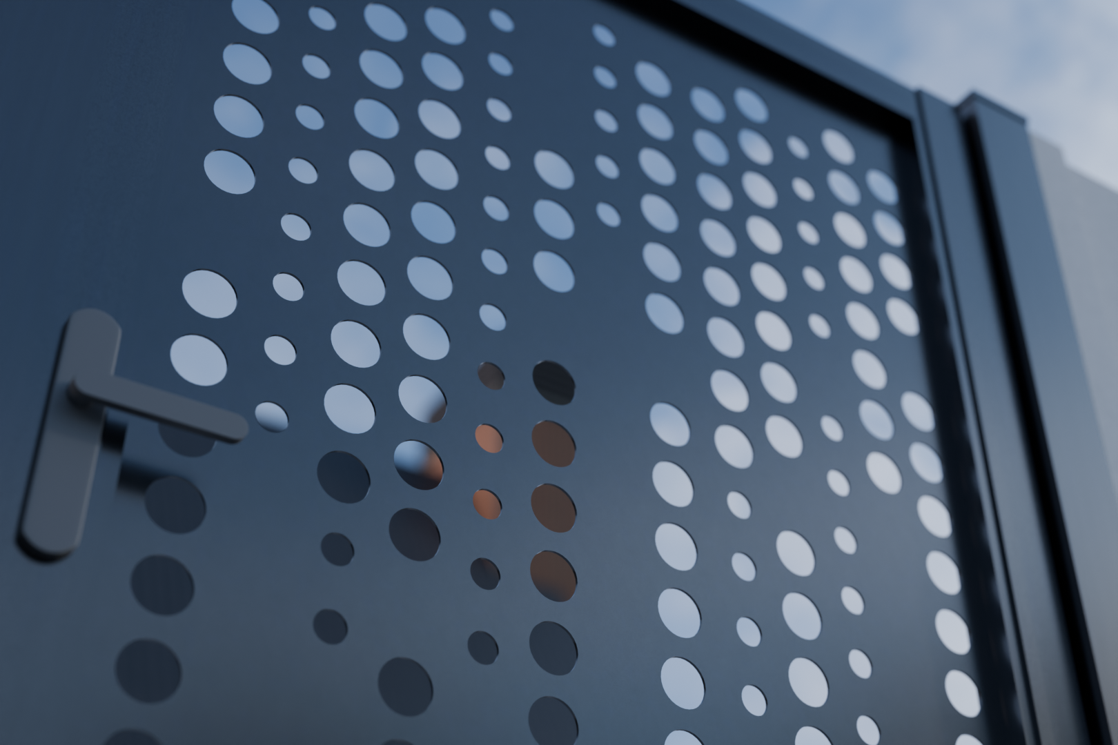 Poartă pietonală din Bond TG-Bubble V1