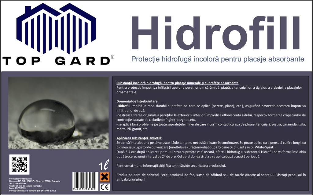Hidrofill - gard beton, panouri de gard, porti metalice, boltari, garduri prefabricate | Top Gard