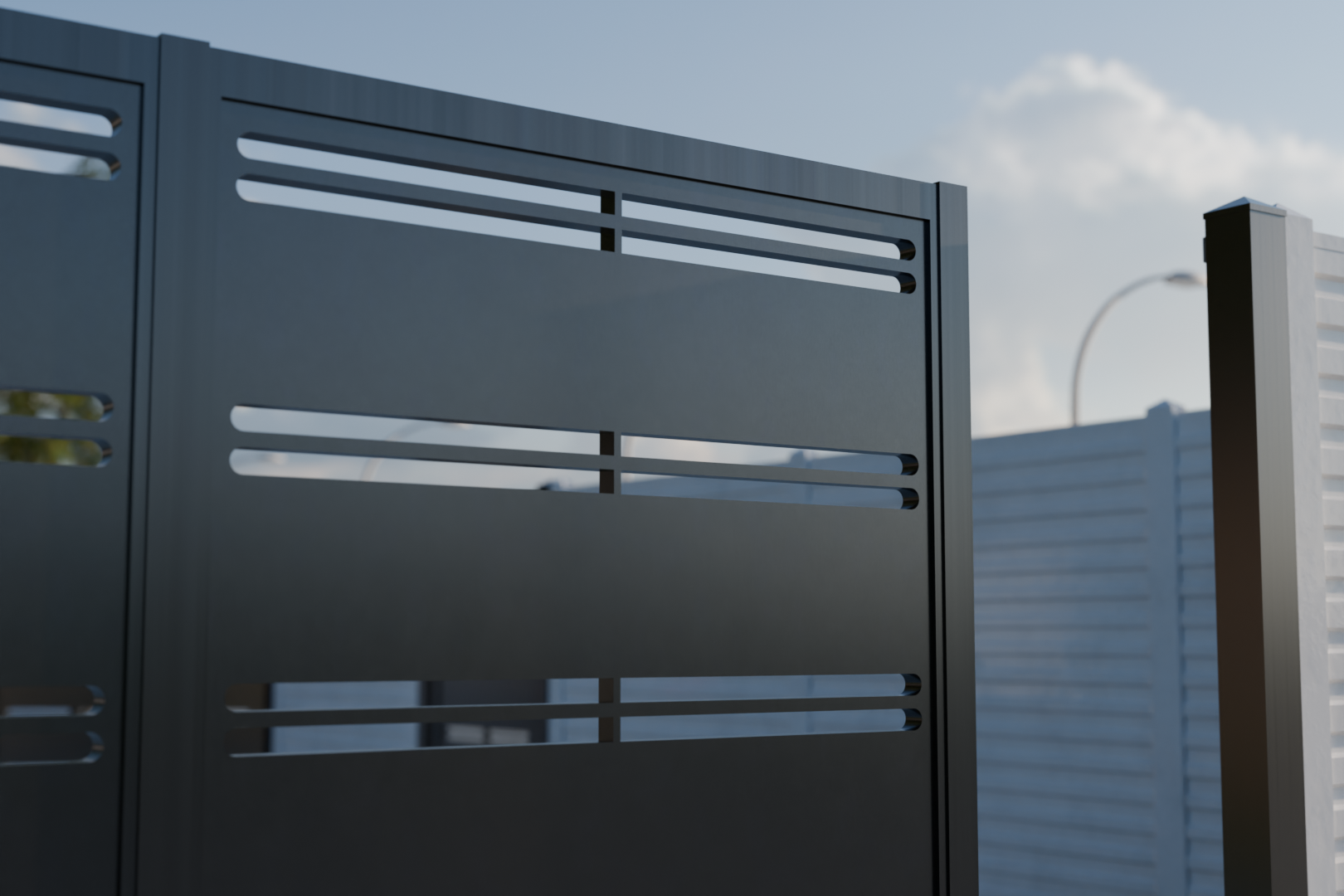 Poartă auto culisantă din Bond TG-Diamon Line V2