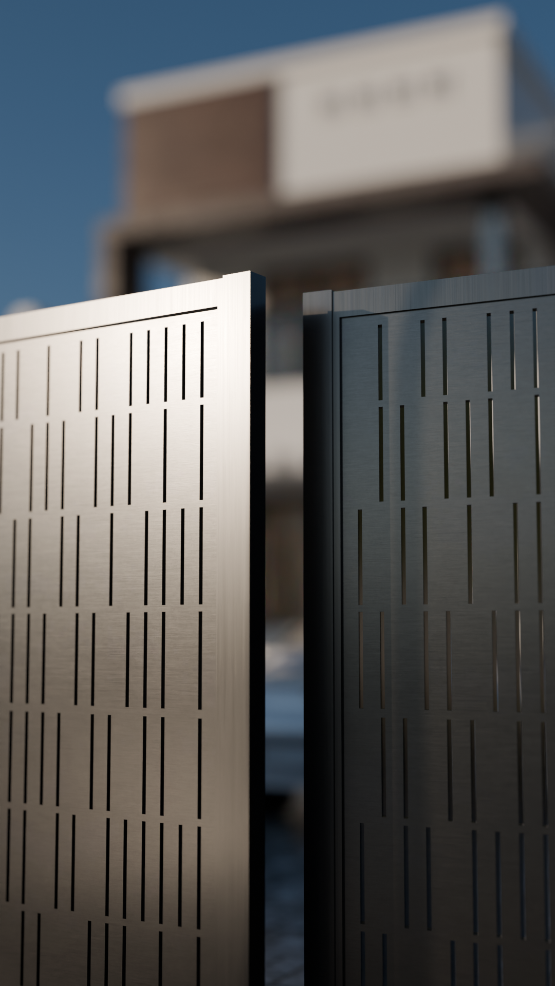 Poartă auto batantă din Bond TG-Matrix