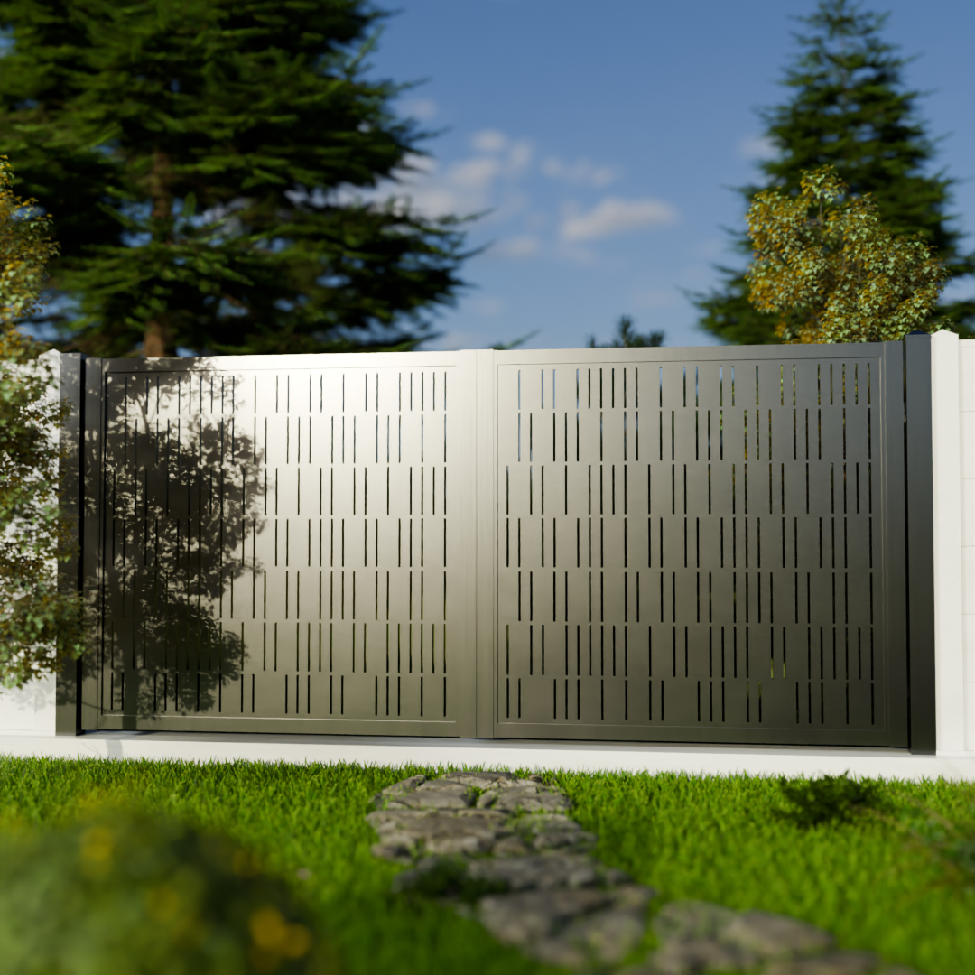 Poartă auto batantă din Bond TG-Matrix