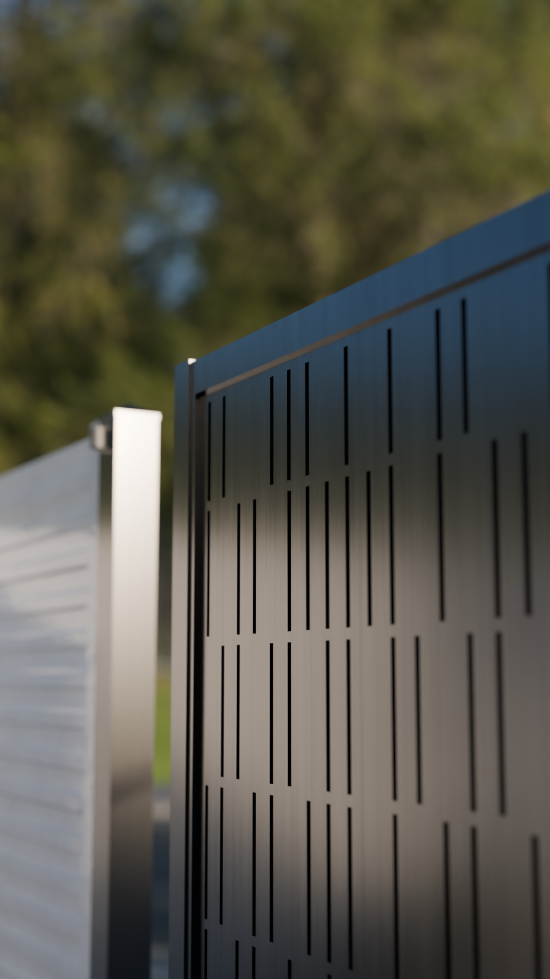 Poartă auto culisantă din Bond TG-Matrix