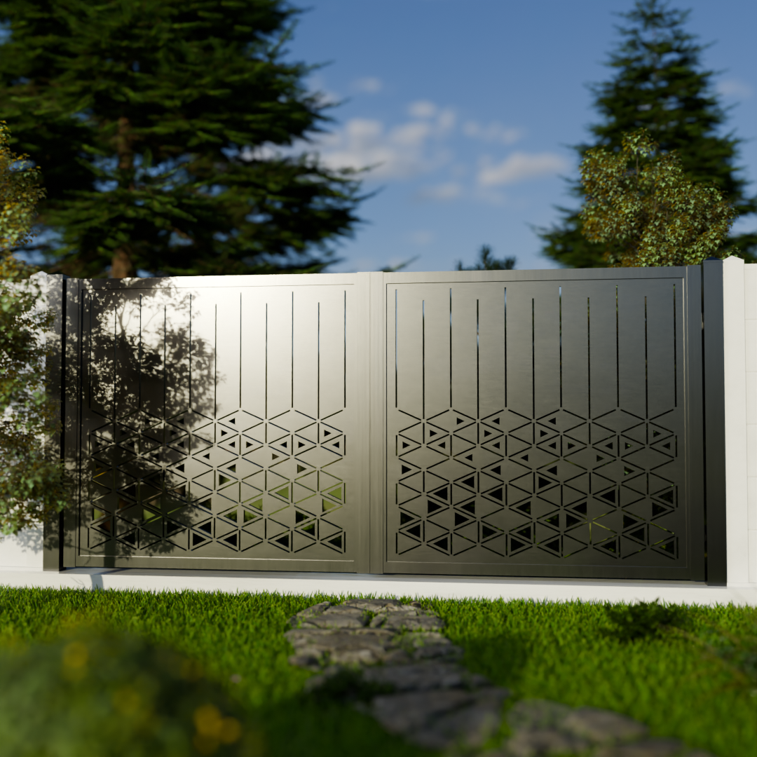 Poartă auto batantă din Bond TG-Triangle