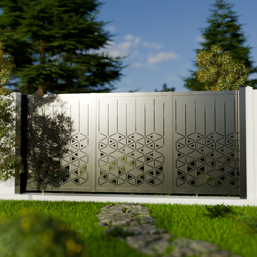 Poartă auto culisantă din Bond TG-Triangle