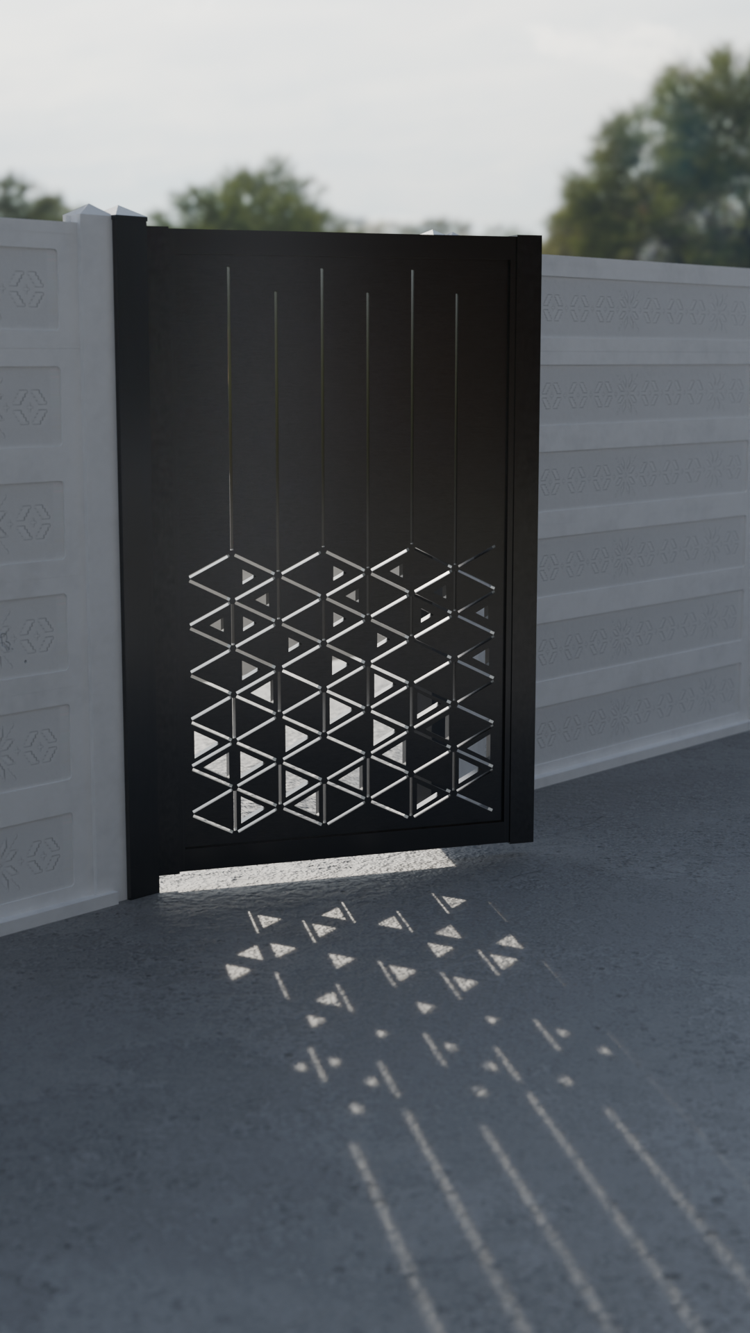 Poartă pietonală din Bond TG-Triangle