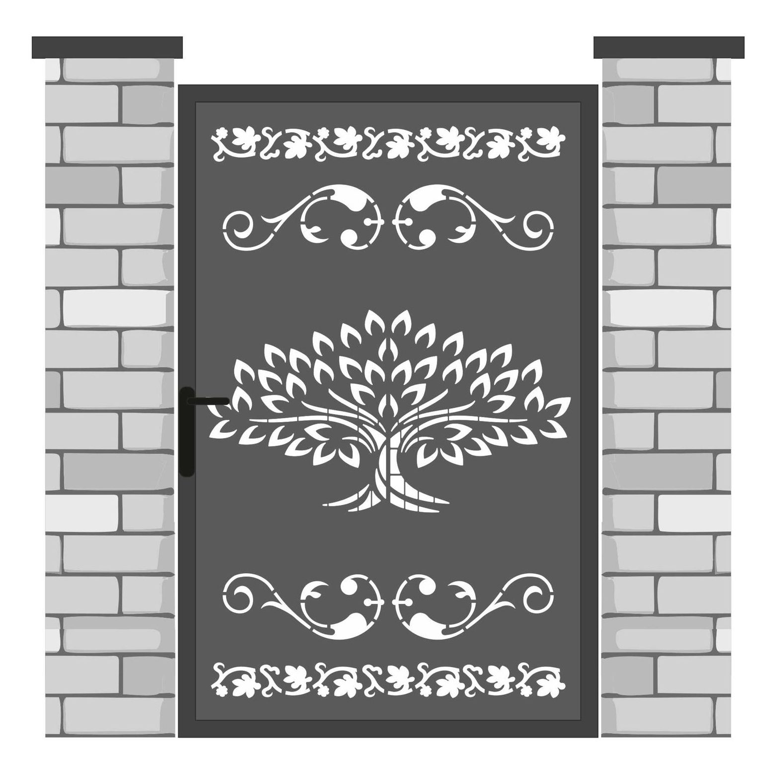 Poartă pietonală din Bond TG-Copacul Vieții V2