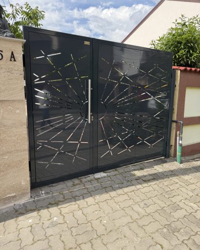 porți aluminiu